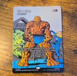 Magic: The Gathering Grimm Fate Marvel Rare Foil Universes Beyond Eng 0075 - Image 1