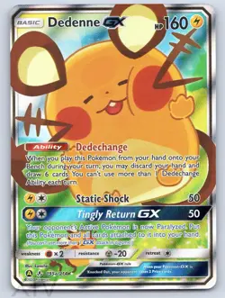 Dedenne GX 195a/214 Pokemon Alternate Art Promos Promo - Image 1