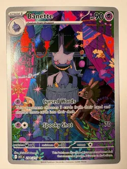 Banette 234/217 Illustration Rare Ascended Heroes Pokemon Holo Near Mint - Image 1