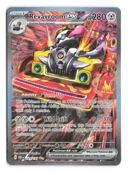 Revavroom ex 224/197 Special Illustration Rare Obsidian Flames Pokemon Holo LP - Image 1