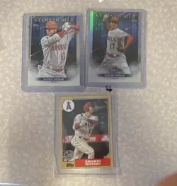 Topps 2022 Shohei Ohtani Angels Stars of MLB/1987 3 Card Lot SMLB-24-33 87-1 - Image 1
