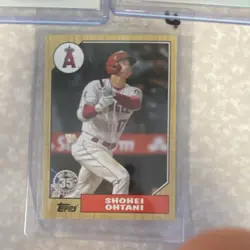 Topps 2022 Shohei Ohtani Angels Stars of MLB/1987 3 Card Lot SMLB-24-33 87-1 - Image 2