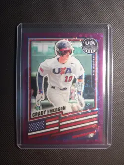 2026 Panini USA Stars & Stripes 10 Card Bundle Auto, Prizmatic, Number And Base - Image 5