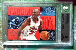 MICHAEL JORDAN 1995-96 FLEER ULTRA FABULOUS FIFTIES CARD BGS 8🔥 - Image 1