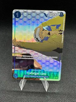 Trafalgar Law ST03-008 Alt Art Parallel 2023 Gift Collection Promo One Piece TCG - Image 1
