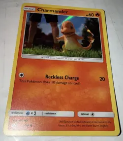 Charmander 4/18 Detective Pikachu Pokemon Card NM - Image 1