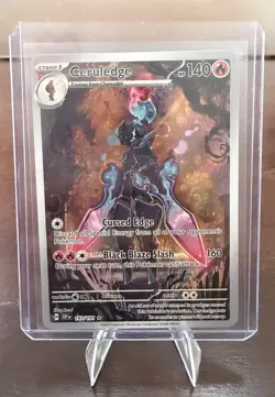 Ceruledge Surging Sparks Illustration Rare Pokemon TCG Card 197/191 - Image 1