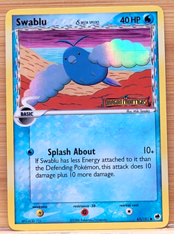 Swablu 65/101 Common Holo 2006 Ex Dragon Frontiers Pokemon Card - Image 1