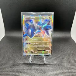 Pokemon TCG Latios EX XY72 Black Star Promo 2015 Full Art Holo Card LP Condition - Image 1