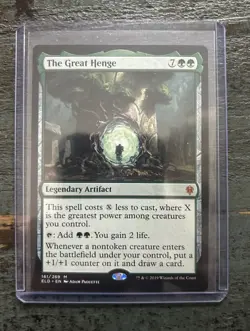 The Great Henge Throne of Eldraine Regular Used Condition - Image 1