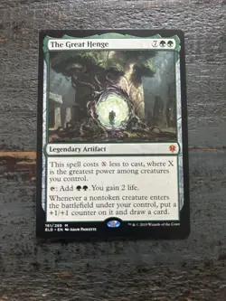 The Great Henge Throne of Eldraine Regular Used Condition - Image 2