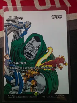 No Mercy - MTG Marvel Source Material - MAR 0068 - Foil - Image 1