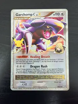 Pokemon Garchomp C LV.X Celebrations: Classic Collection #145/147 NM - Image 1
