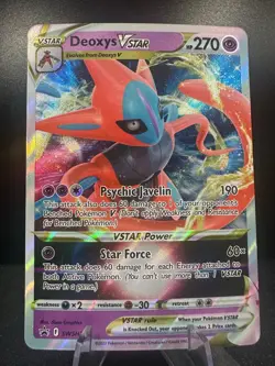 Deoxys VSTAR SWSH268 Sword & Shield Promo Pokemon Near Mint - Image 1