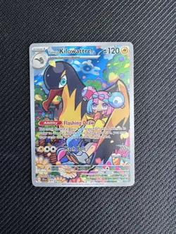 Iono’s Kilowattrel 163/159 – Illustration Rare SV09 Journey Together Pokemon TCG - Image 1