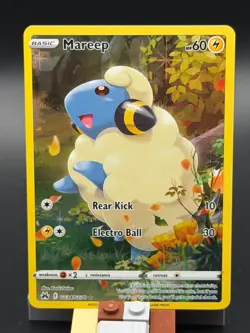 Pokemon Mareep GG34/GG70 Crown Zenith Galarian Gallery Holo English Full Art - Image 3