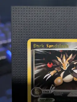DARK SANDSLASH REVERSE STAMP 18/109 EX TEAM ROCKET RETURNS POKEMON ENGLISH NM - Image 2