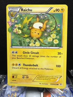 Pokemon Raichu RC9/RC32 Pokemon Generations Radiant Collection 20th - Image 1