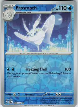 Pokemon Frosmoth 046/162 SV05: Temporal Forces NM Reverse Holo card - Image 1