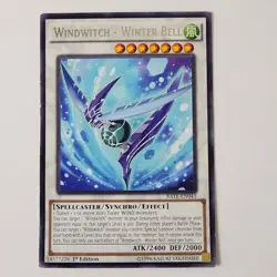 Windwitch - Winter Bell - RATE-EN043 - HP - Rare - 1st ed - Yugioh - Image 1