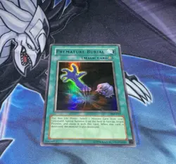 Premature Burial HP Ultra Rare Unlimited OG Print PSV-037 Yugioh! - Image 1