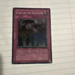 Yugioh Call Of The Haunted DB1-EN076 Super Rare Unlimited Edition Lightly Played - Image 1