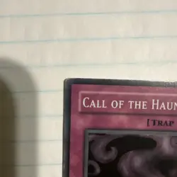 Yugioh Call Of The Haunted DB1-EN076 Super Rare Unlimited Edition Lightly Played - Image 4