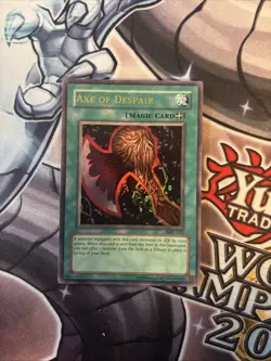 YuGiOh! Axe of Despair MRL-002 Unlimited Ultra Rare LP (WNU) - Image 1