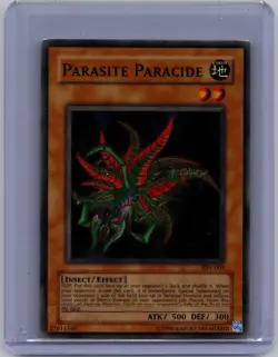 Parasite Paracide PSV-003 SR Pharaoh's Servant Yu-Gi-Oh Unlimited NM - Image 1