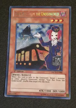 Yu-Gi-Oh! TCG Tour Bus From The Underworld ORCS-EN086 1st Ed LP-MP - Image 1