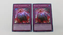 2x DIVINE PUNISHMENT TRAP OP07-EN010 UNLIMITED ED YUGIOH PACK FRESH - Image 1