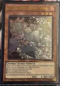 Konami Yu-Gi-Oh! Ash Blossom & Joyous Spring UP01-EN003 Limited Foil EN 2020 - Image 1
