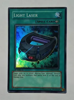 YuGiOh - Light Laser - DP03-EN025 1st Edition - Super Rare Holo - NM - Image 1
