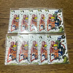 KAYOU NARUTO : CARD GAME PROMO TEAM7 PR NREA-PR-02 ENGLISH VERSION SEALED (x10) - Image 1