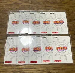 KAYOU NARUTO : CARD GAME PROMO TEAM7 PR NREA-PR-02 ENGLISH VERSION SEALED (x10) - Image 2