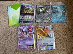 Pokemon Jumbo Card Lot Mewtwo, Dragonite, Ogerpon Illustration Jumbo And More - Image 1