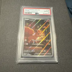 2025 POKEMON MEG EN-MEGA EVOLUTION #138 VULPIX ILLUSTRATION RARE PSA 10 - Image 1