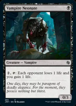 Vampire Neonate - Light Play MTG Jumpstart - Image 1