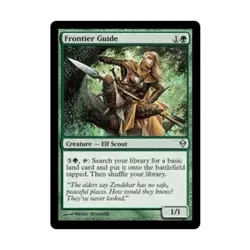 WOTC MtG Zendikar Frontier Guide (U) (x4) NM - Image 1