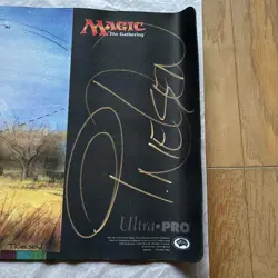 Mtg Playmat Guru Land Plans Signed - Image 2