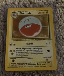 Electrode 2/64 Jungle Holo Rare Unlimited Pokemon TCG 1999 - Image 1