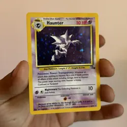 Haunter 6/62 Fossil Holo Rare Unlimited English 1999 HP50 WOTC - Image 1