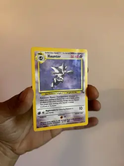 Haunter 6/62 Fossil Holo Rare Unlimited English 1999 HP50 WOTC - Image 2