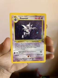 Haunter 6/62 Fossil Holo Rare Unlimited English 1999 HP50 WOTC - Image 4