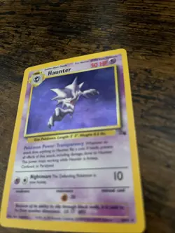 Haunter 6/62 Fossil Holo Rare 1999 English 50 HP Unlimited Edition - Image 4
