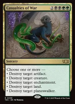 Casualties of War - 98 - NM - Commander: Tarkir: Dragonstorm - MTG - Image 1