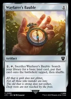 Wayfarer's Bauble - 290 - NM - Commander: The Lord of the Rings - MTG - Image 1