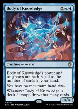 Body of Knowledge - 163 - NM - Commander: Bloomburrow - MTG - Image 1