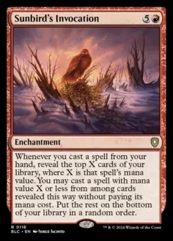Sunbird's Invocation - 116 - NM - Commander: Bloomburrow - MTG - Image 1