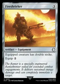 Fireshrieker - 232 - NM - Universes Beyond: Fallout - MTG - Image 1